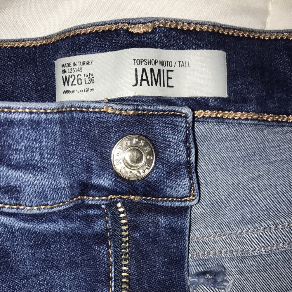 Topshop Moto/Tall Jamie jeans 🌸